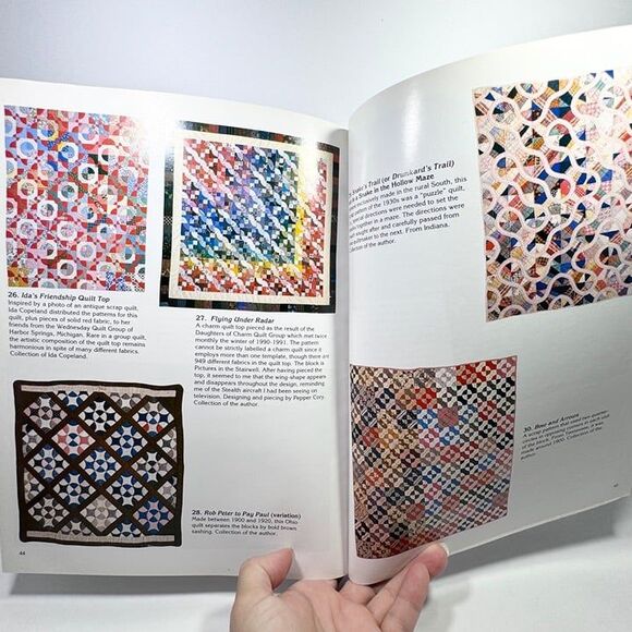 Quilt Pattern Happy Trails Classic Drunkard's Path by Pepper Cory Book - Picture 6 of 10